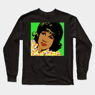 Aretha Franklin POP #1 Long Sleeve T-Shirt